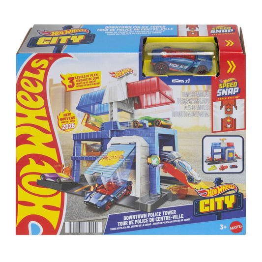 Comisaria Policia Hot Wheels City_0