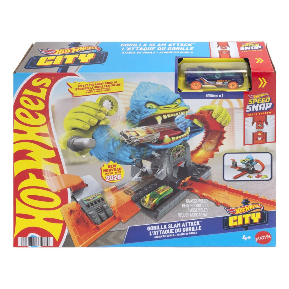 Ataque de Gorila Hot Wheels City_0