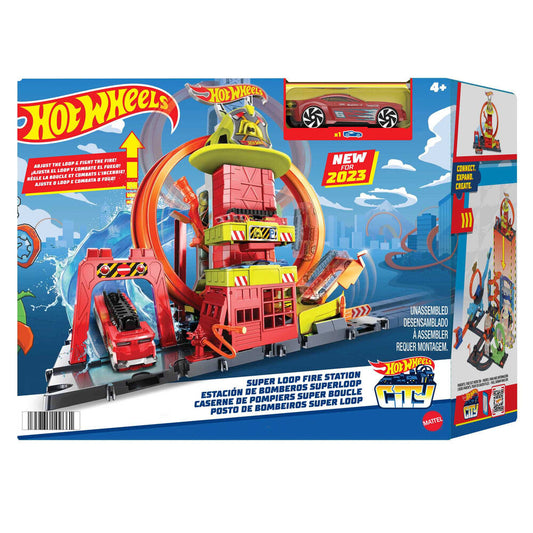 Estacion de Bomeros Hot Wheels City_0