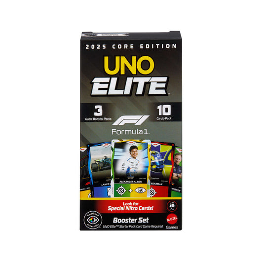 Juego cartas UNO Elite F1 Booster Pack_0