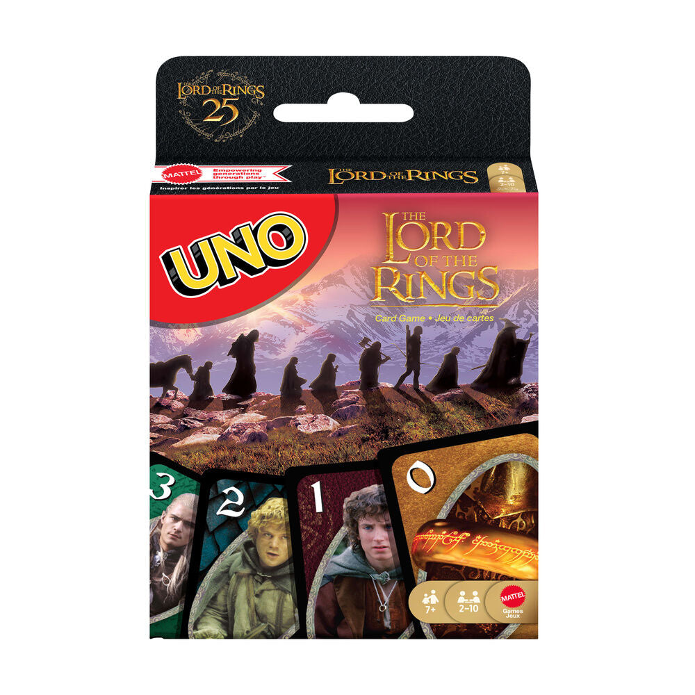 Juego cartas UNO El SeÃ±or de los Anillos_0