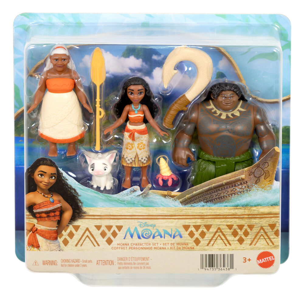 Blister figuras Vaiana Moana Disney_0