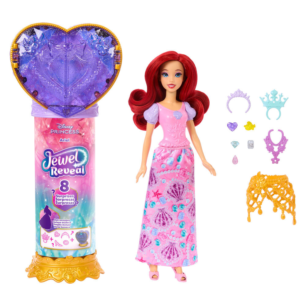 MuÃ±eca Ariel Reveal La Sirenita Disney_0