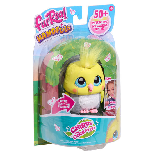 MuÃ±eco interactivo Cockatoo FurReal Handfuls_0