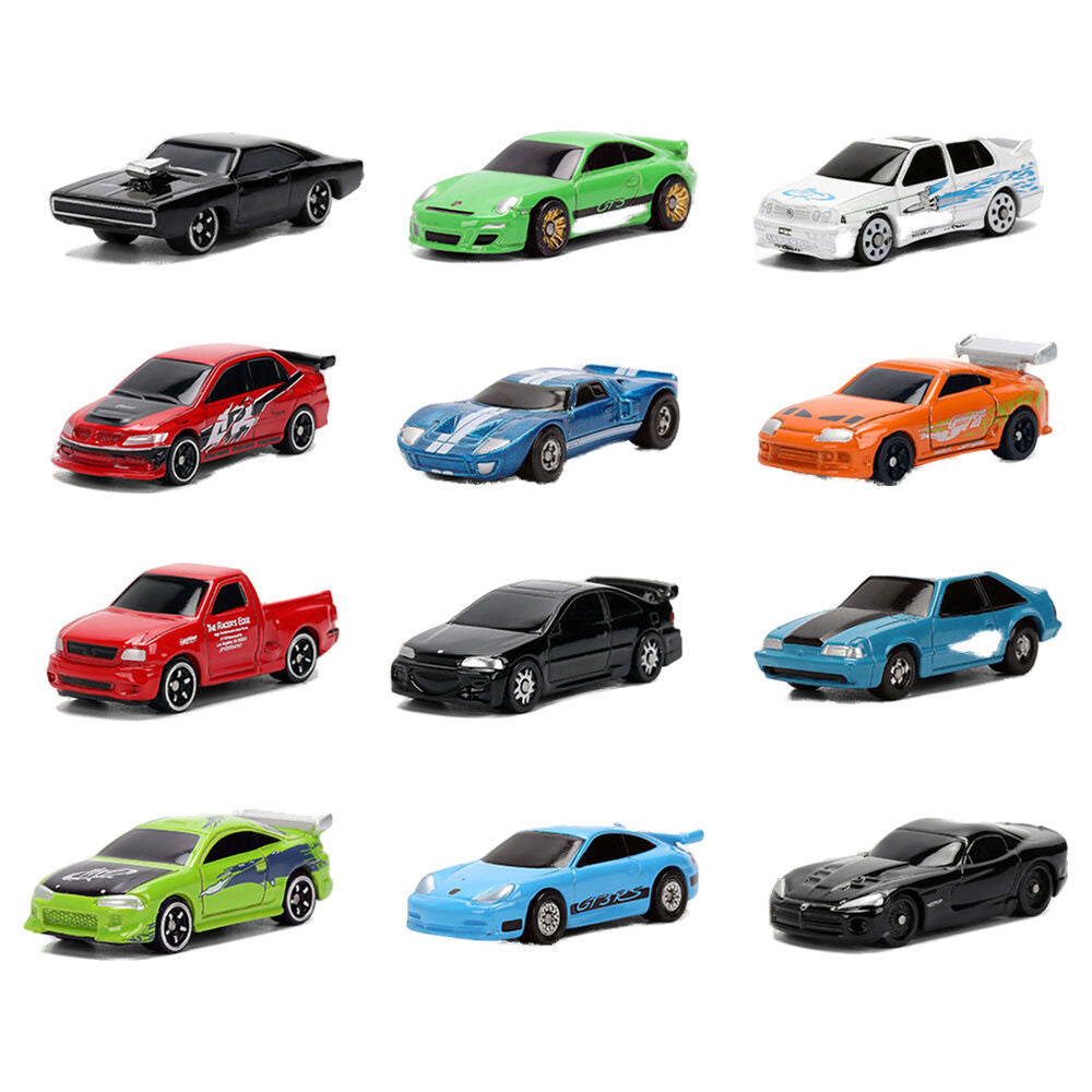 Coche sobre sorpresa Die-Cast Fast & Furious 4cm surtido_0