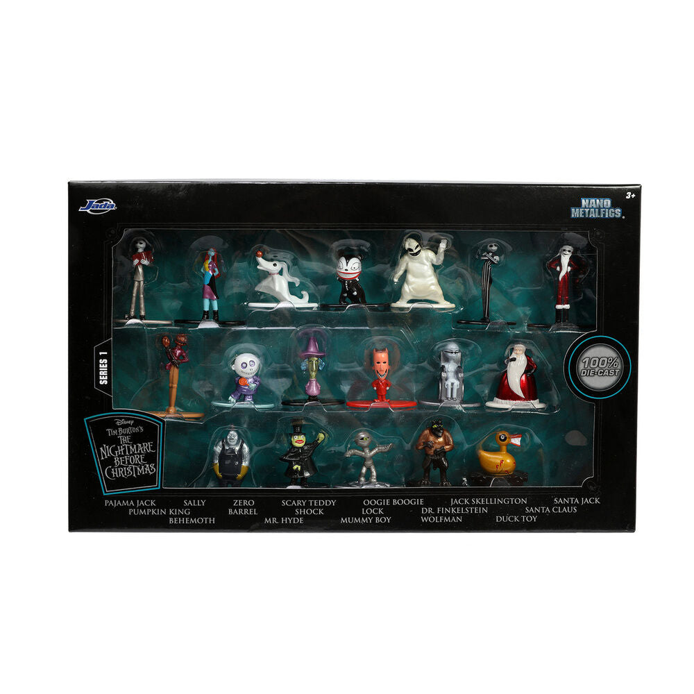 Blister 18 figuras metalfigs Pesadilla antes de Navidad Disney 4cm_0