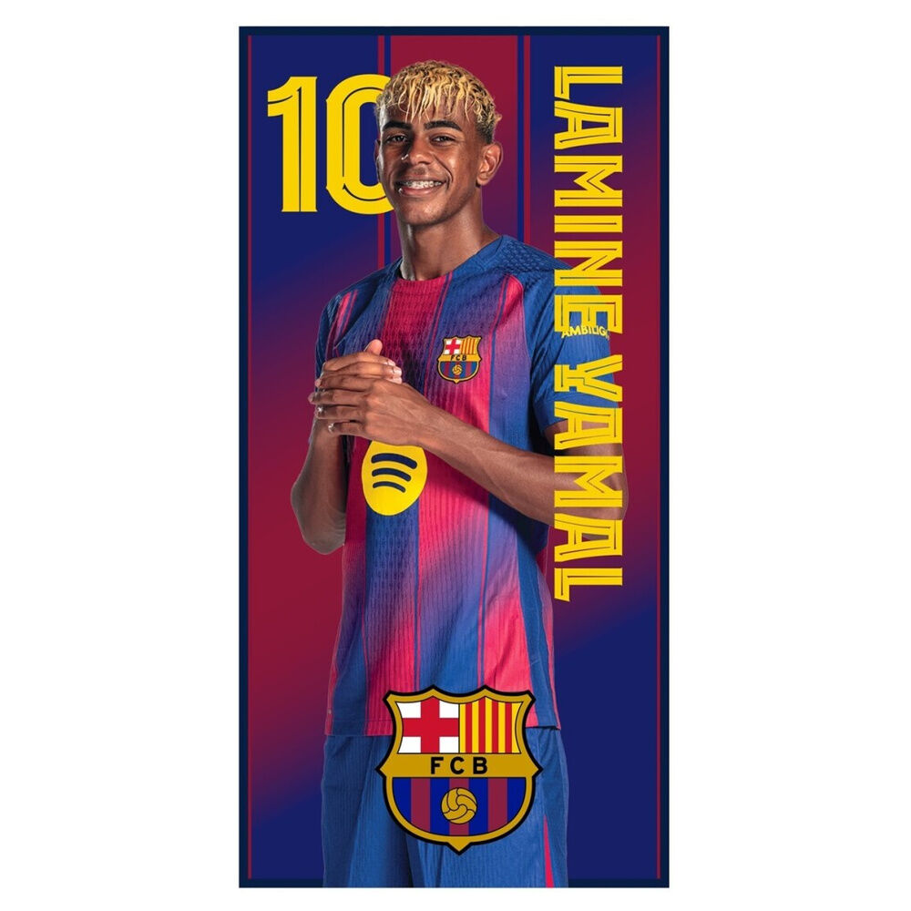 Toalla Lamine Yamal F.C Barcelona microfibra_0