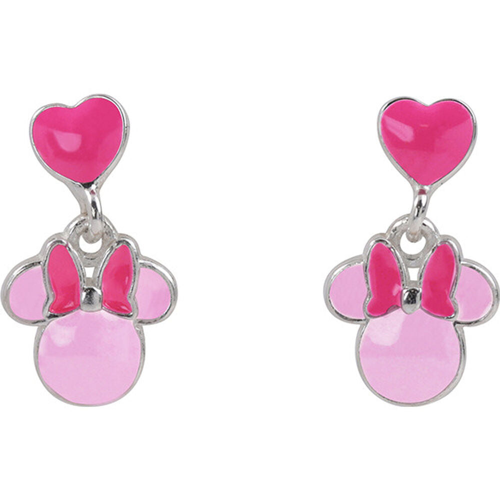 Pendientes Minnie Disney plata_0