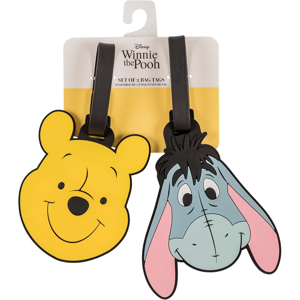 Set 2 Etiquetas de Equipaje Winnie the Pooh Disney_0