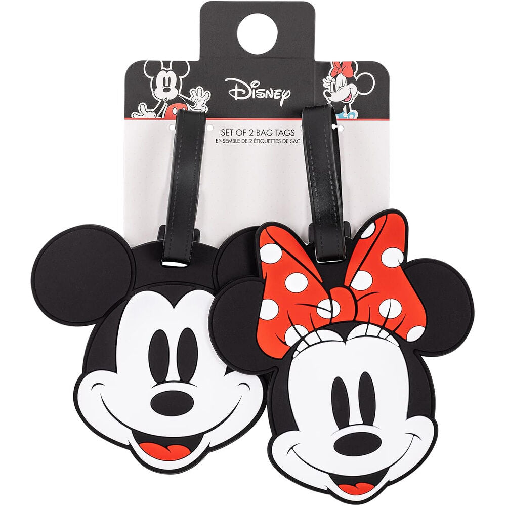 Set 2 Etiquetas de Equipaje Mickey & Minnie Disney_0