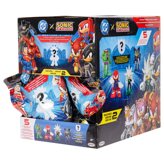 Sobre sorpresa figura Sonic The Hedgehog x Dc Comics 4cm surtido_0