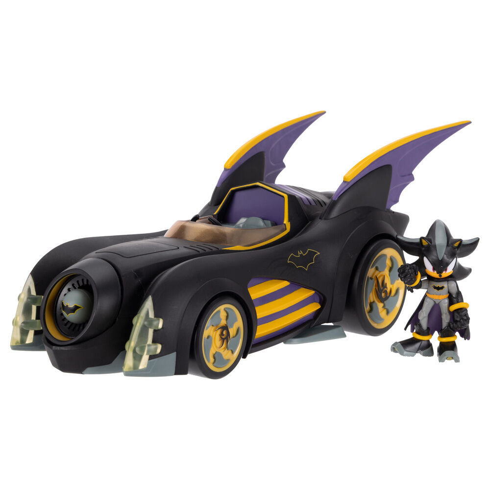 Batmobile + figura Shadow Batman Sonic The Hedgehog_0