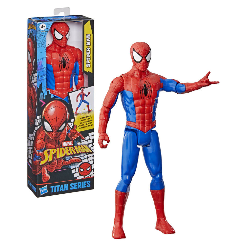 Figura Spiderman Titan Series Spider-Man Marvel 30cm_0