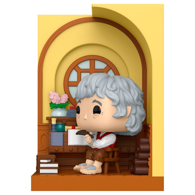 Figura POP Nooks El SeÃ±or de los Anillos Bilbo Baggins in Bag-End_0