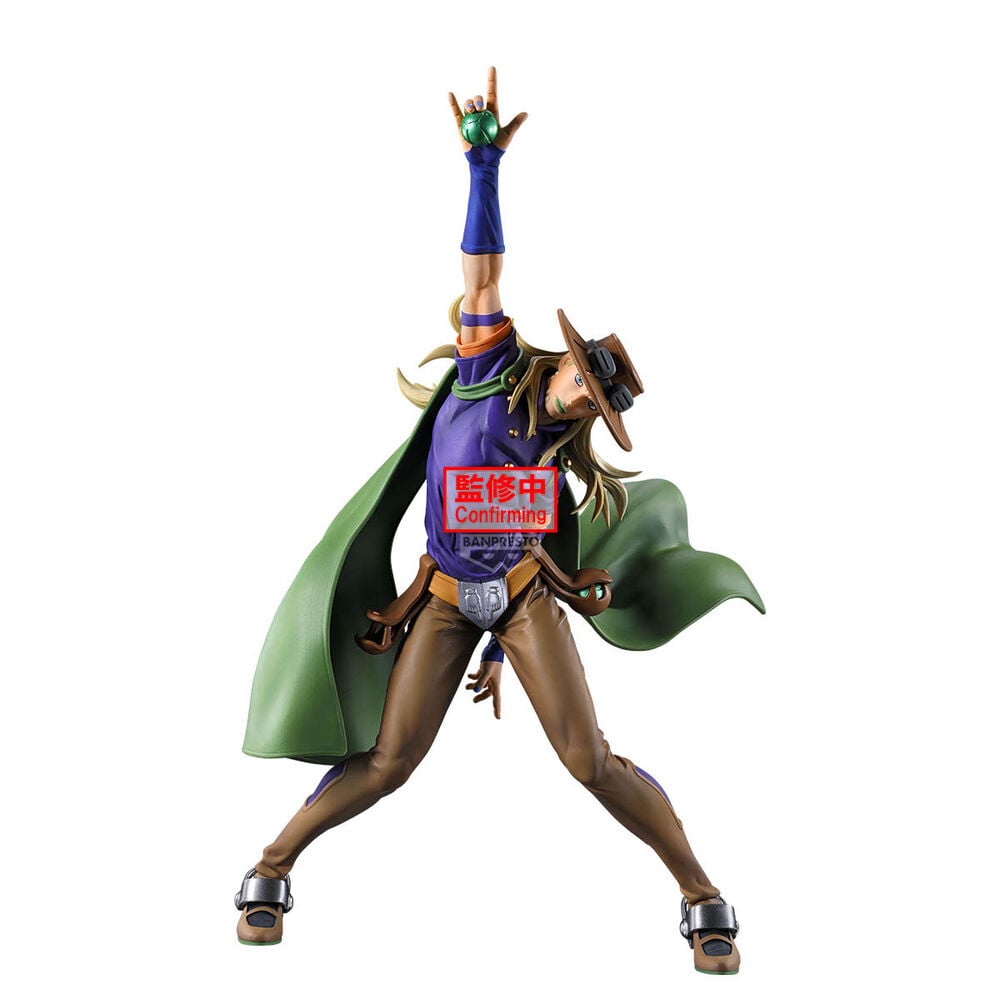 Figura Gyro Zeppeli Mometria Jojo's Bizarre Adventure Steel Ball Run 26cm_0