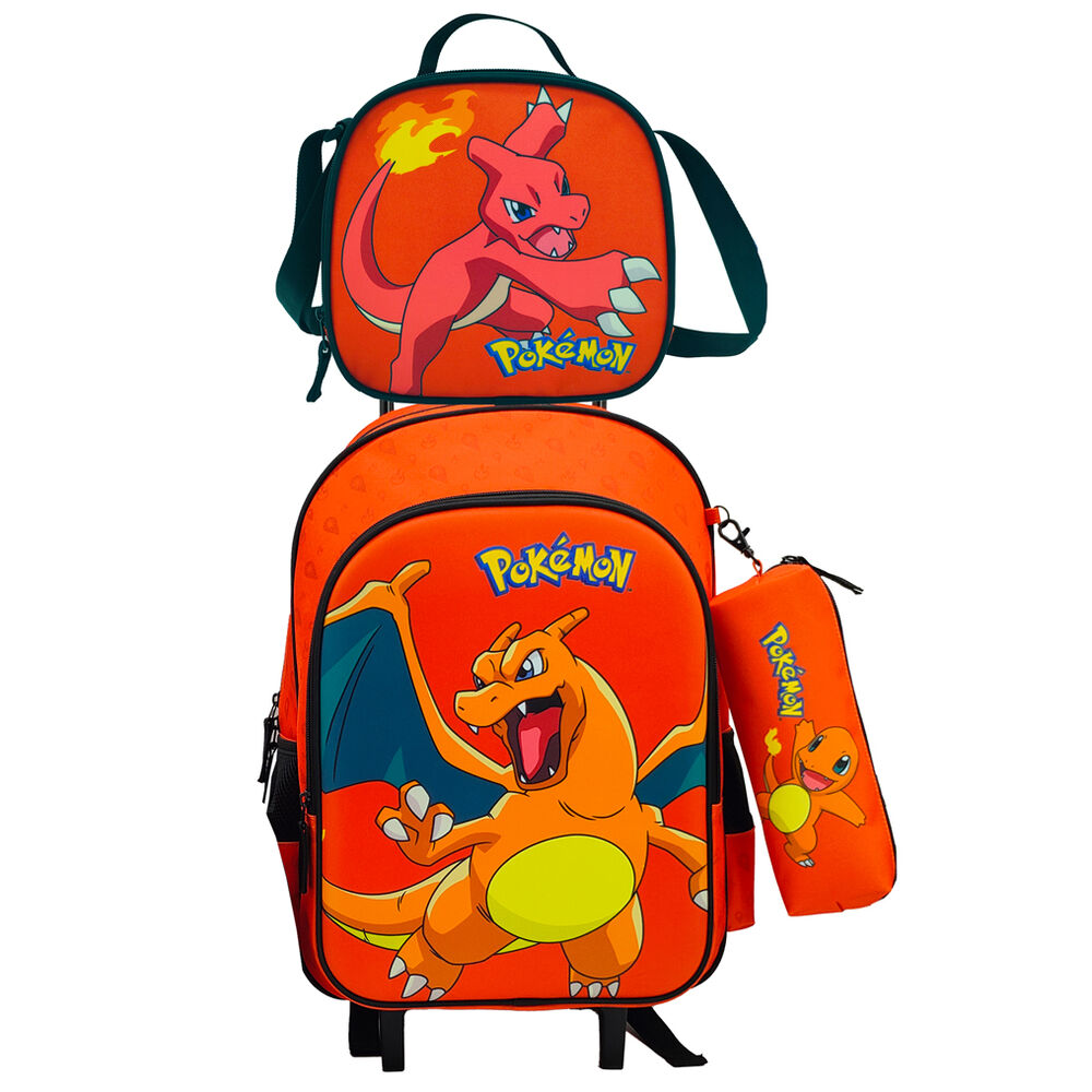 Set Trolley + portatodo + bolsa portameriendas Pokemon_0