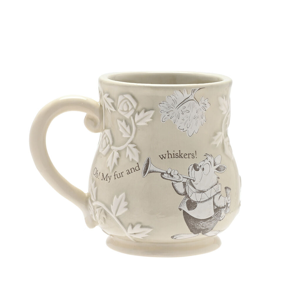 Taza Conejo Blanco Alicia en el Pais de las Maravillas Disney_0