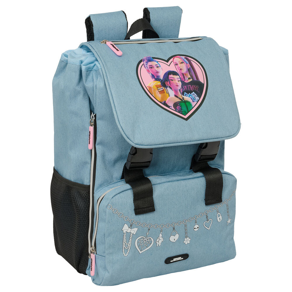 Mochila Huntrix Demon Hunters Kpop 41cm_0