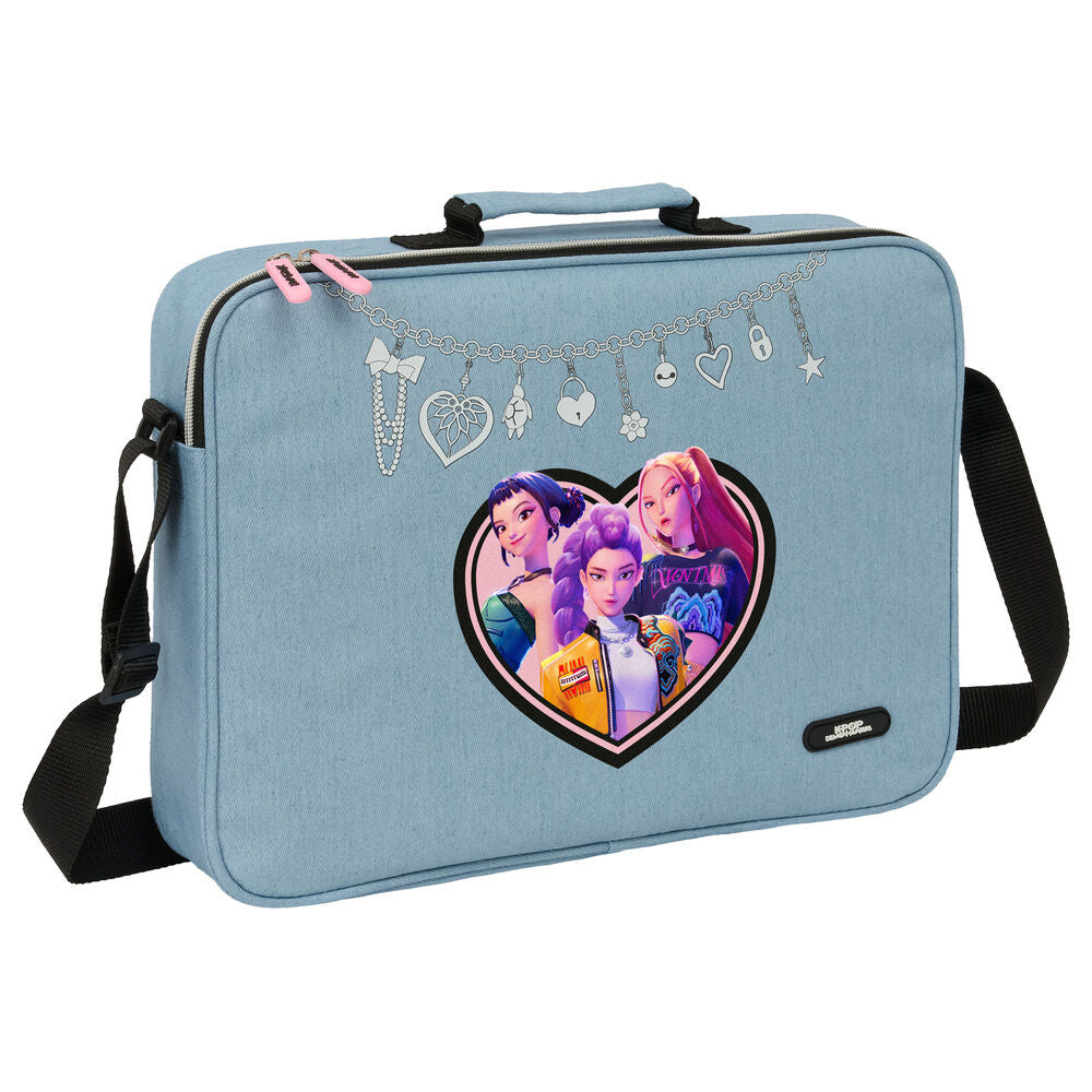 Cartera extraescolares Huntrix Demon Hunters Kpop_0