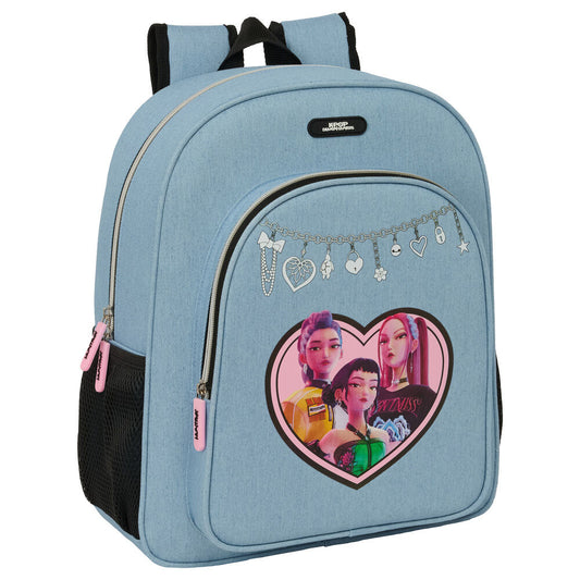 Mochila Huntrix Demon Hunters Kpop 38cm adaptable_0