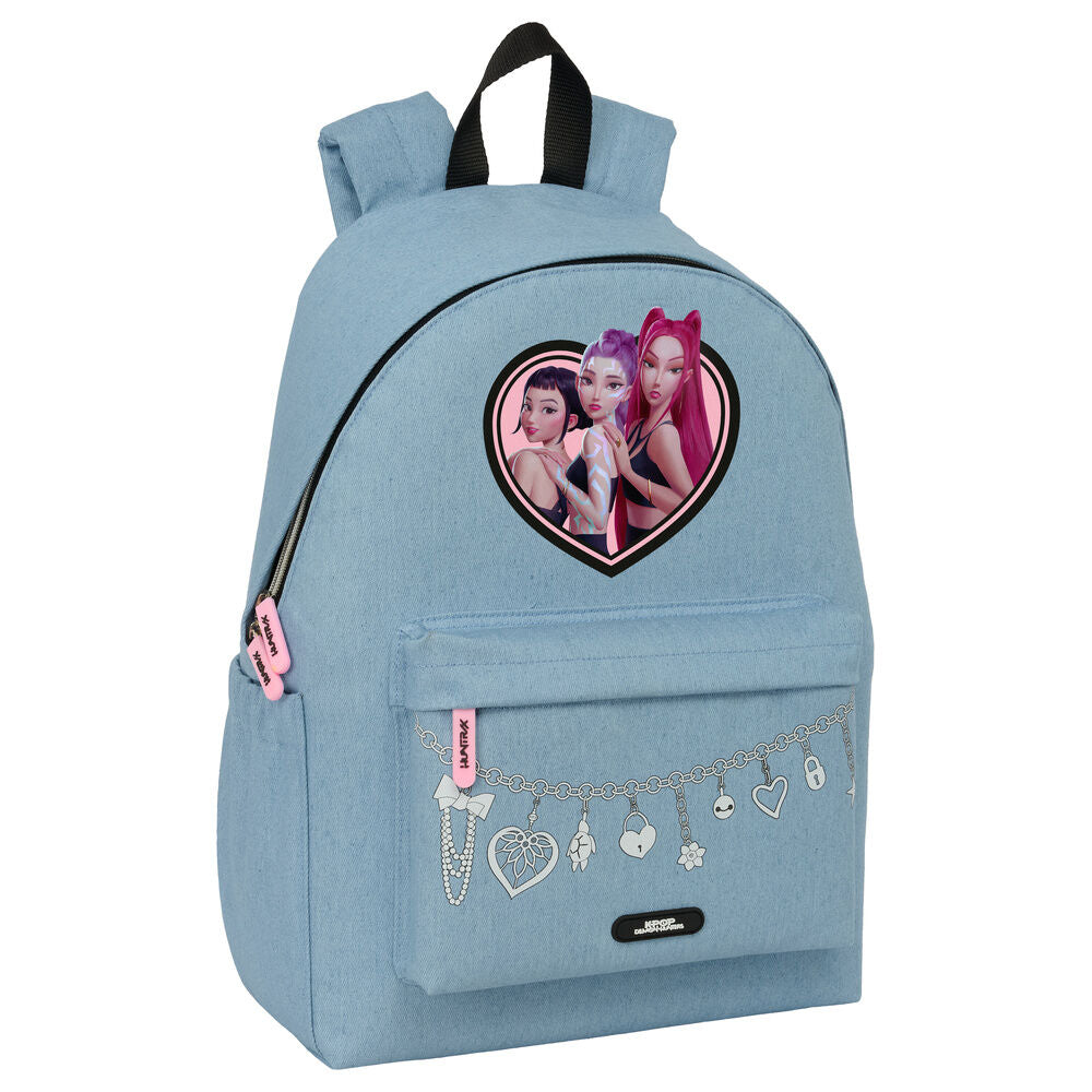 Mochila Huntrix Kpop Demon Hunters 43cm_0
