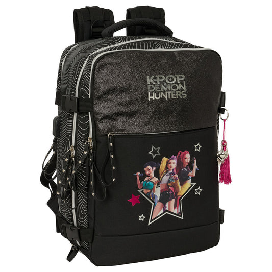 Mochila viaje cabina Energy Kpop Demon Hunters 44cm_0