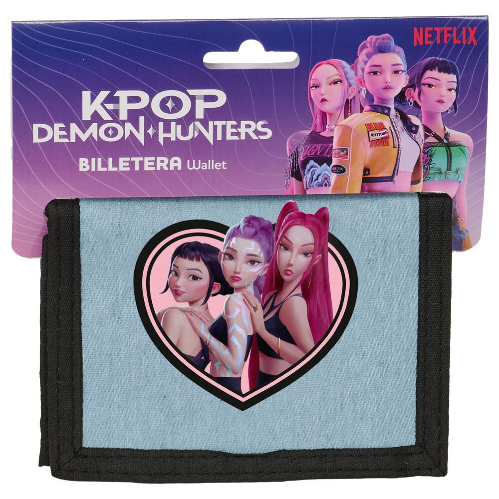 Billetera Huntrix Demon Hunters Kpop_0