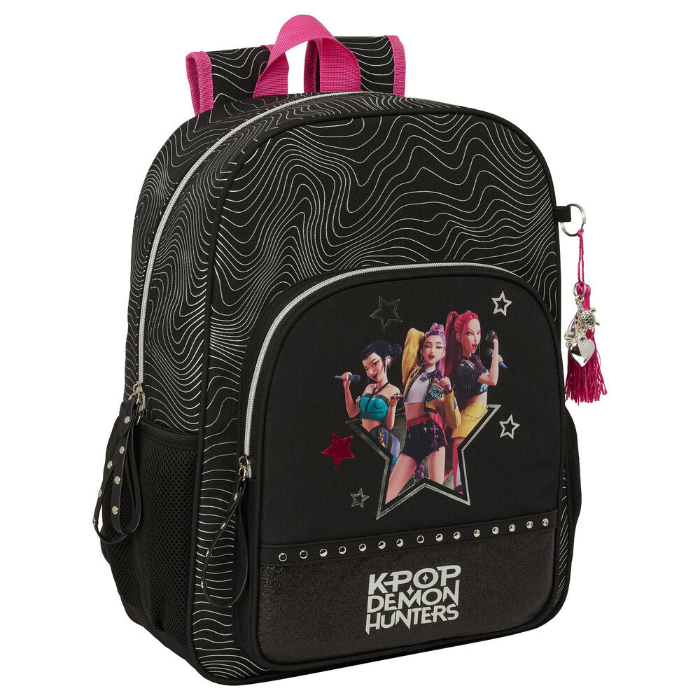 Mochila Energy Kpop Demon Hunters 42cm adaptable_0