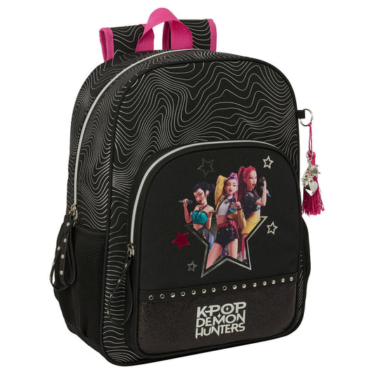 Mochila Energy Kpop Demon Hunters 42cm adaptable_0