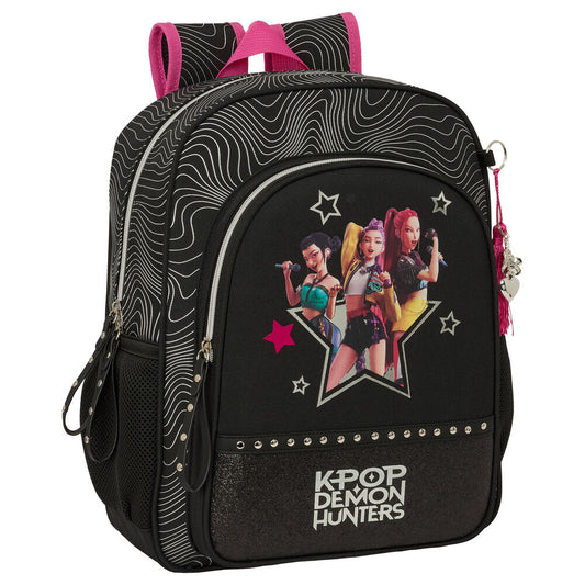 Mochila Energy Kpop Demon Hunters adaptable 38cm_0