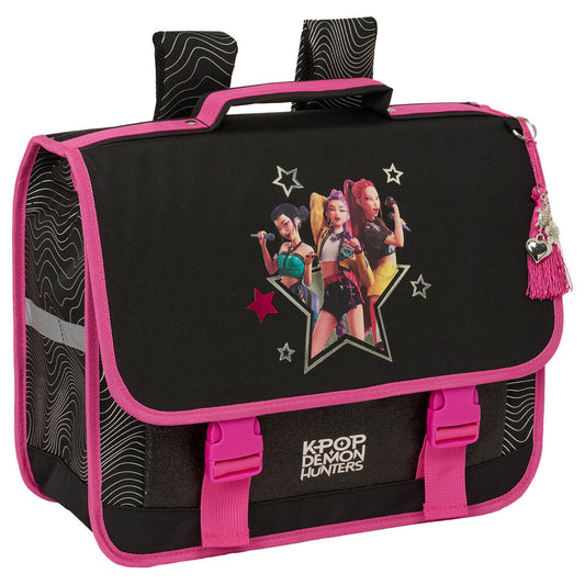 Mochila cartera Energy Kpop Demon Hunters 40cm_0