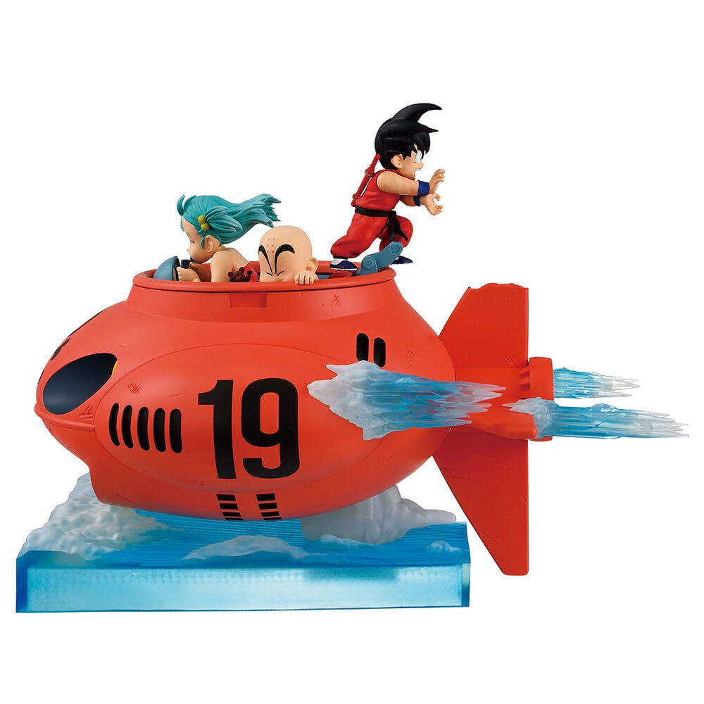 Figura Ichibansho Son Goku, Bulma & Krillin vs Red Ribbon Army Dragon Ball 16cm_0