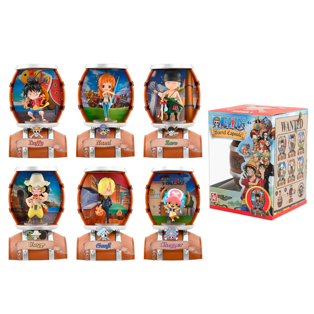 Figura sorpresa Barril One Piece surtido_0