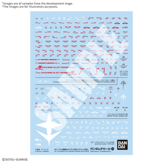 Pegatinas Gundam Decal143 Mobile Suit_0