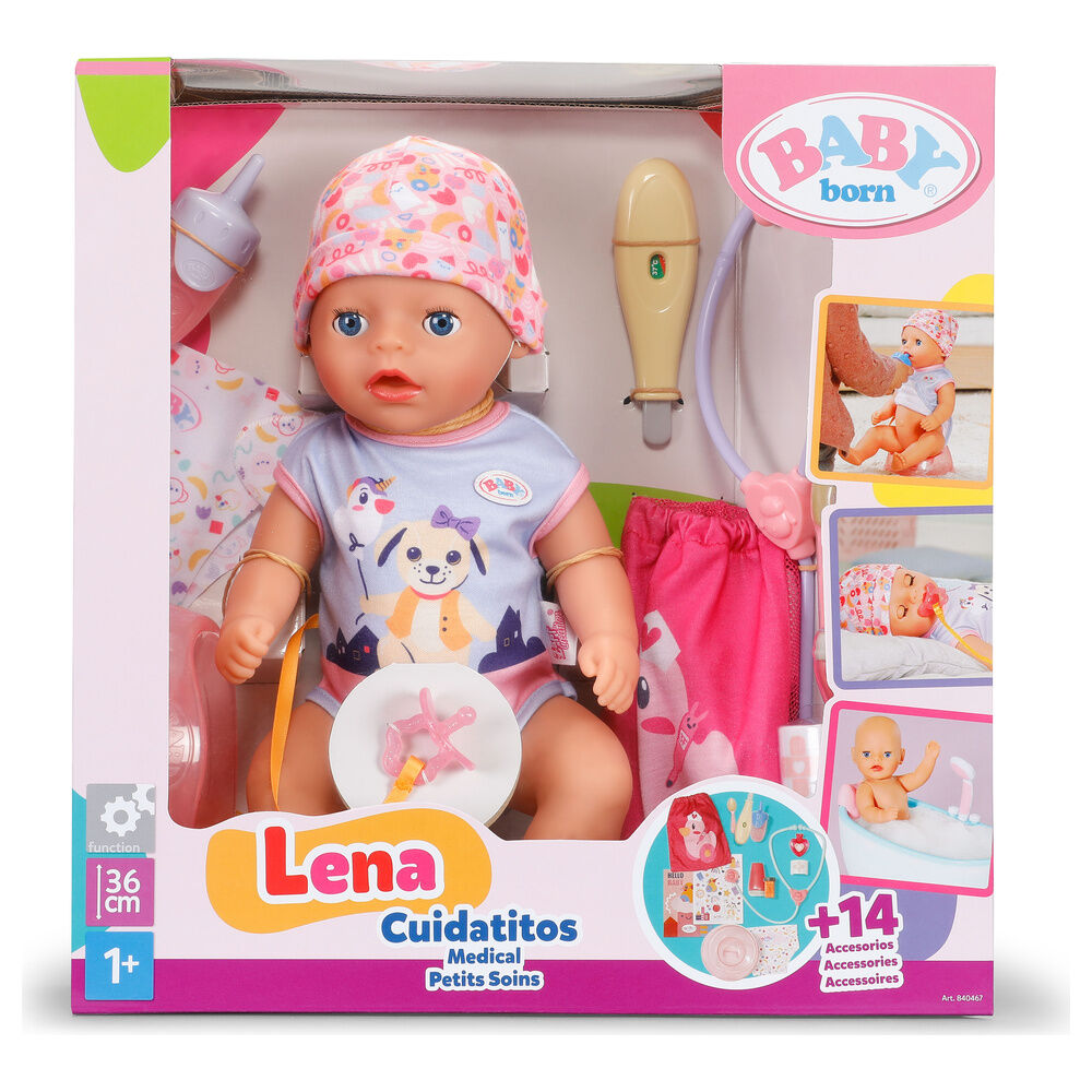 MuÃ±eca Lena Cuidaditos Baby Born 36cm_0