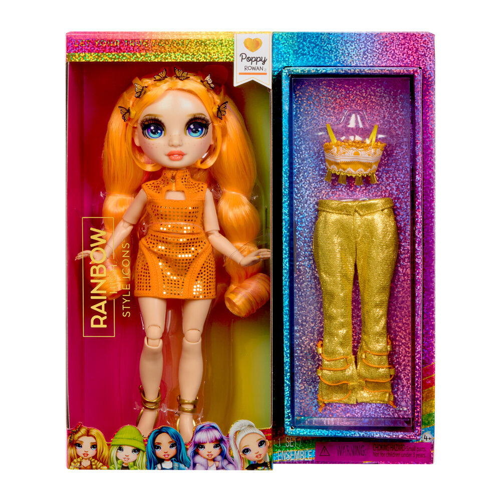MuÃ±eca Poppy Style Icons Fashion Dolls Rainbow High_0