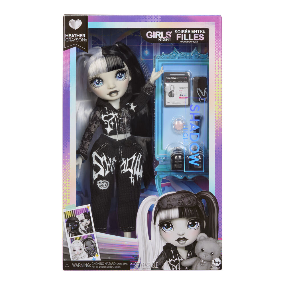 MuÃ±eca Heather Fashion Doll Girls Night Shadow High_0