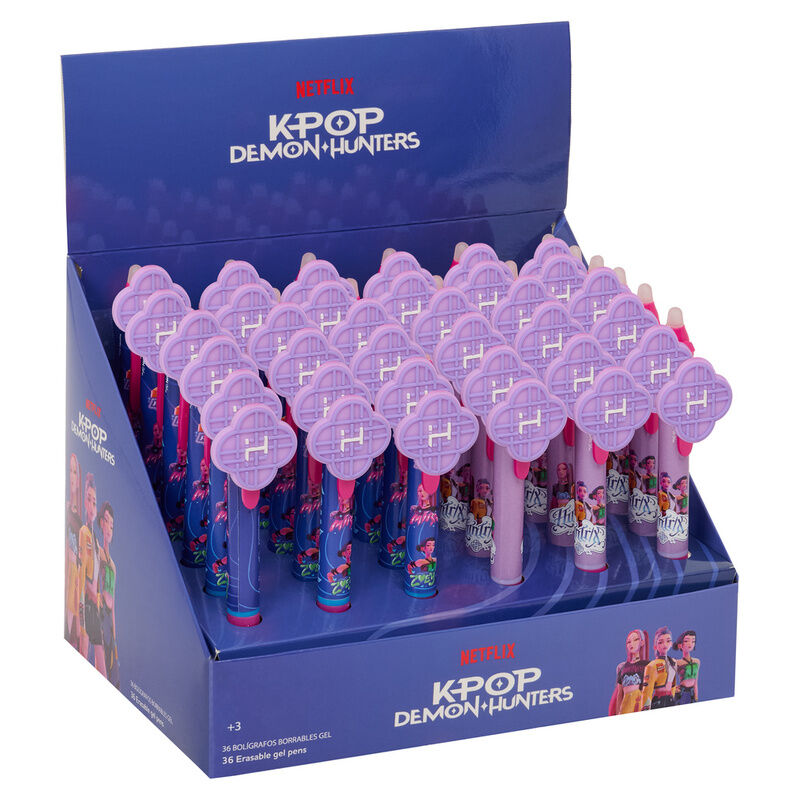 Boligrafo borrable Stationery Kpop Demon Hunters surtido_0