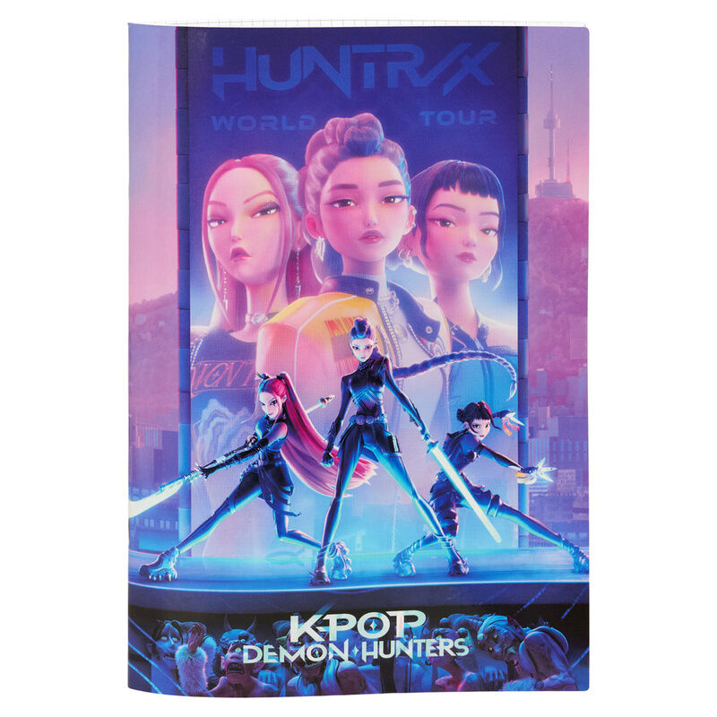 Libreta A4 Kpop Stationery Kpop Demon Hunters_0