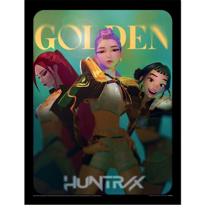 Cuadro KPop Golden Demon Hunters_0