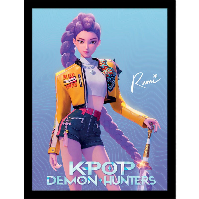 Cuadro KPop Rumi Demon Hunters_0