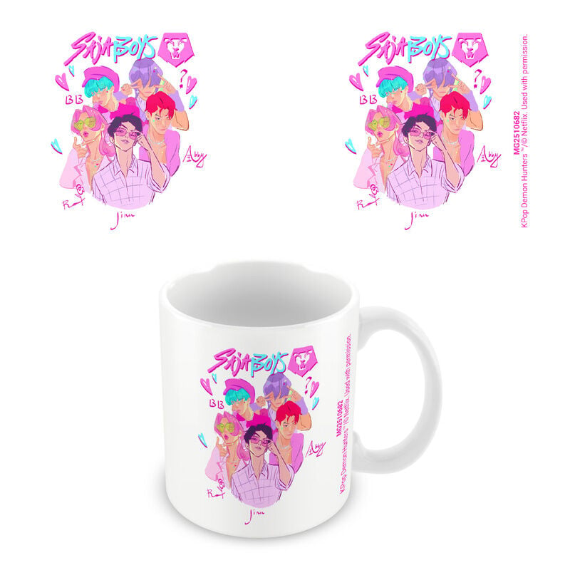 Taza Saja Boys Graphic KPop Demon Hunters 325ml_0