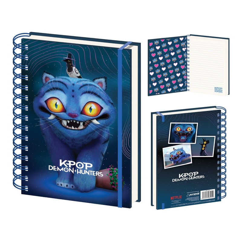 Cuaderno A5 3D lenticular Derpy KPop Demon Hunters_0