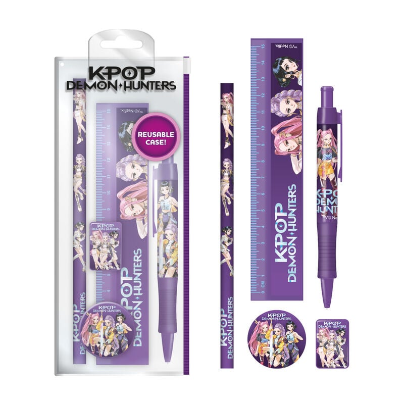 Set papeleria KPop Demon Hunters_0