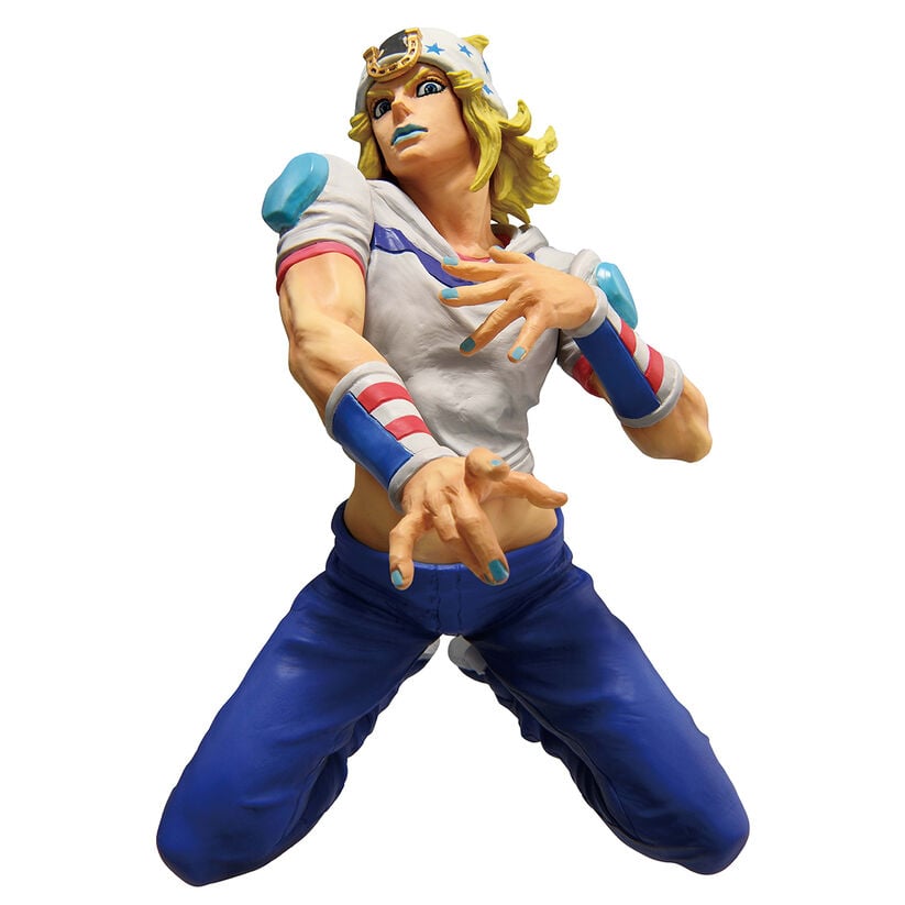 Figura Ichibansho Johnny Joestar Steel Ball Run Jojos Bizarre Adventure 13cm_0