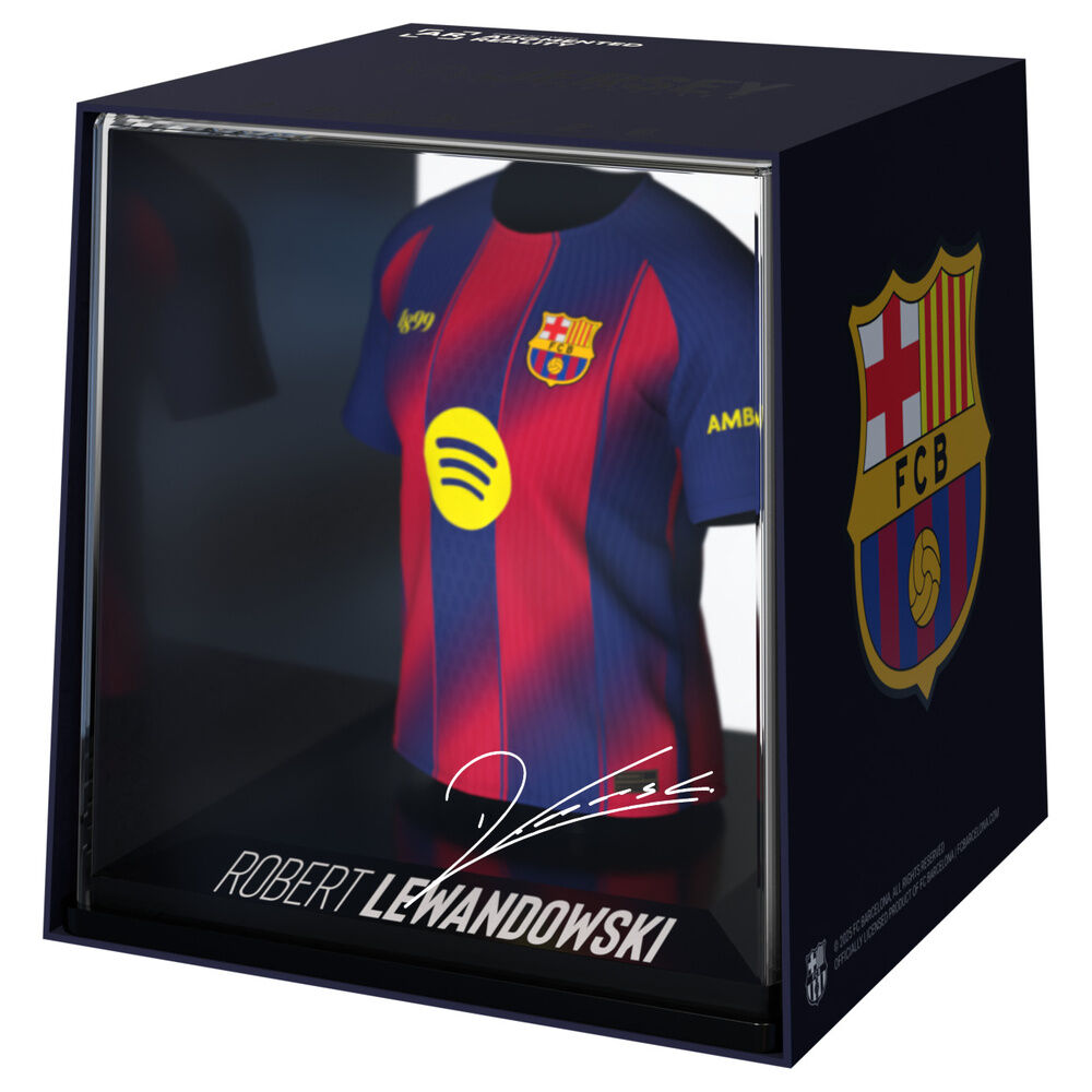 Figura Mini Camiseta Lewandowski FC Barcelona_0