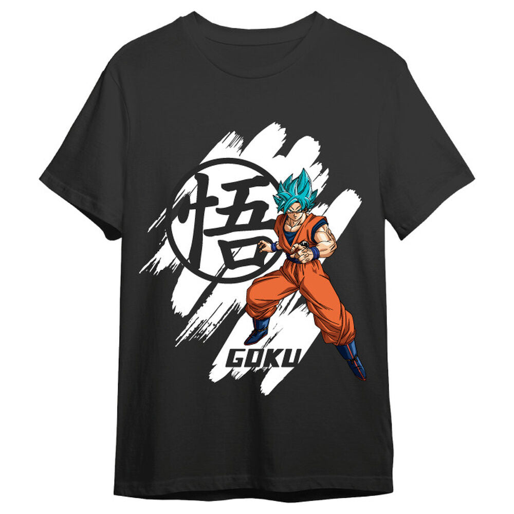 Camiseta Goku Super Saiyan Blue Dragon Ball Super adulto_0