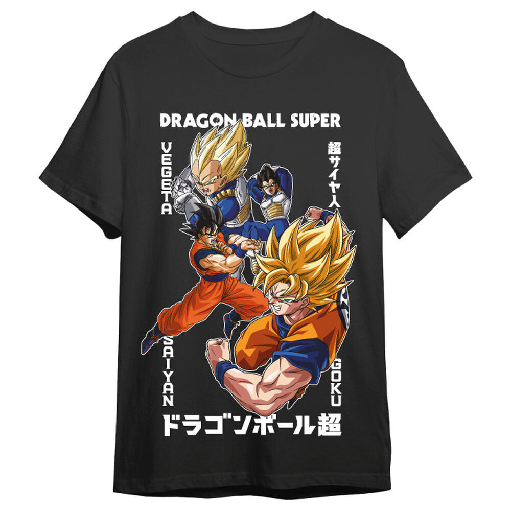Camiseta Vegeta & Goku Dragon Ball Super adulto_0