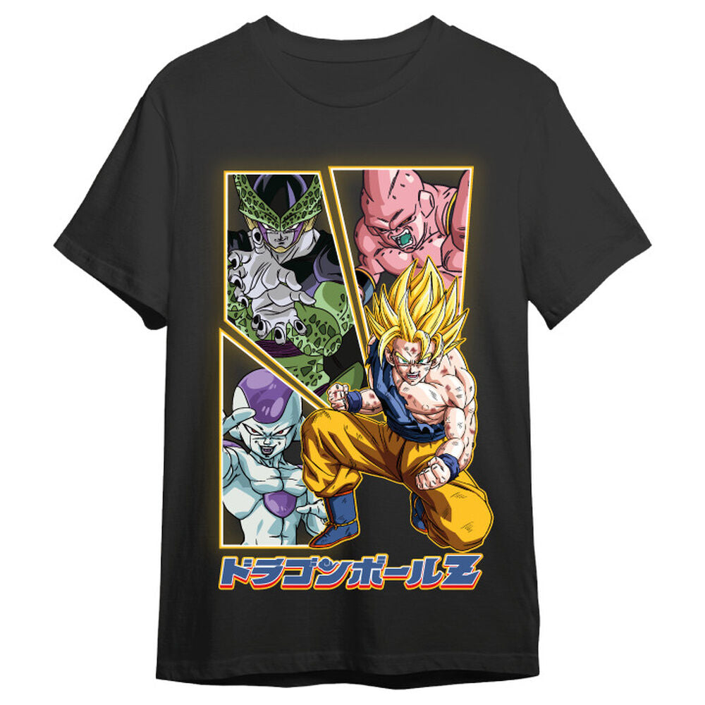 Camiseta Villains & Goku Dragon Ball Z adulto_0
