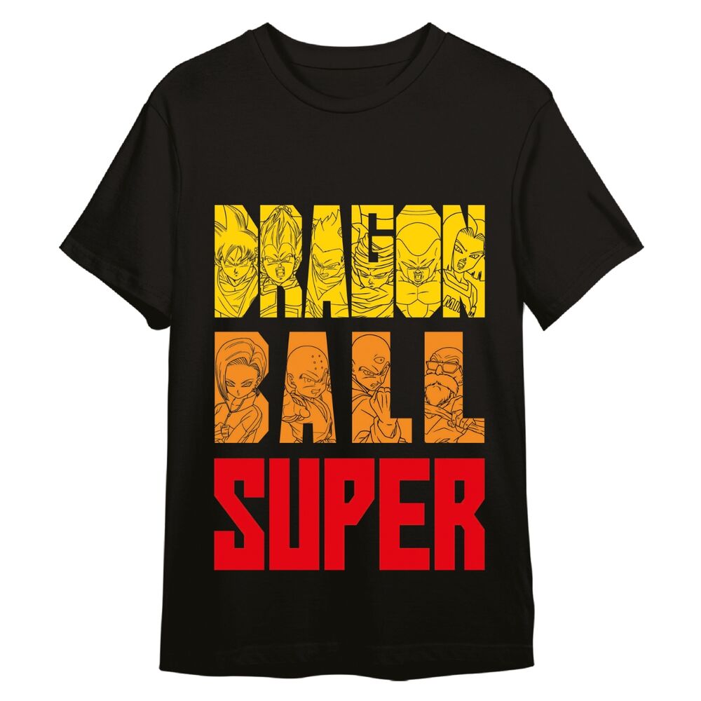 Camiseta Letters Dragon Ball Z adulto_0